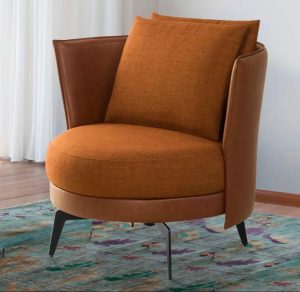 Poltrona Giratória Ella